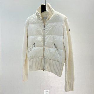 Hard to find Moncler replica down padded wool cardigan moa15729