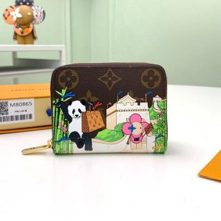 ★Limited Edition★Louis Vuitton Zippy Coin Purse Replica Damier M80865
