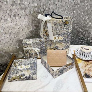 New color release ☆ Dior ☆ Lady Dior mini wallet cheap dez27638