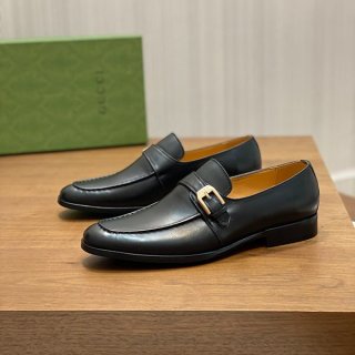 Gucci Jordan Leather Loafers Replica guq48476