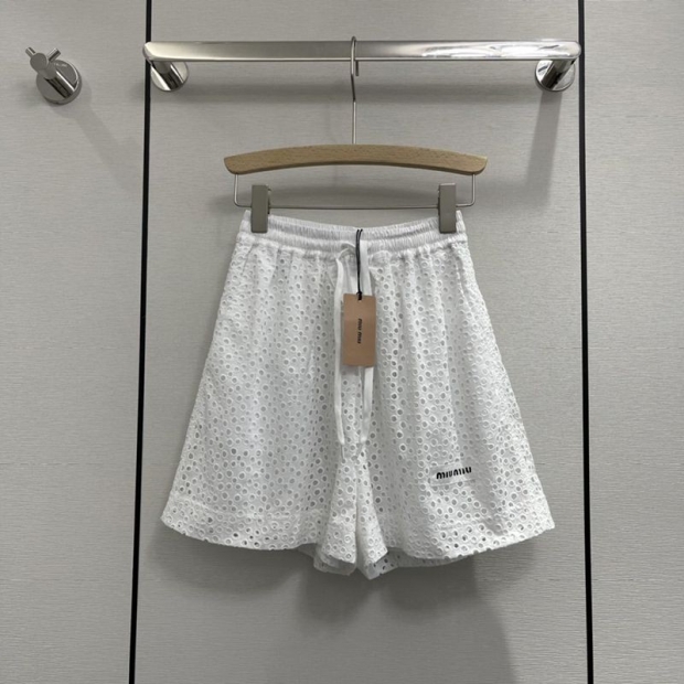 Free shipping ☆ Miu Miu replica ☆ Pleated cotton mini skirt myj55776