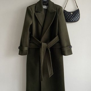 Extremely hard to find? Replica Yves Saint Laurent belted long coat Sah52731