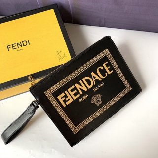 Fendi x Versace Replica Pouch Clutch Bag 7VA491AJJ2F15HM