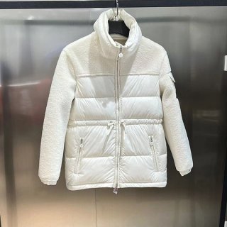 Moncler Replica Escaut Nylon Shearling Down with Patch Pockets M3308034
