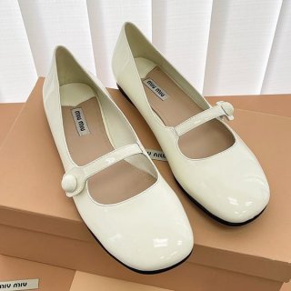Miu Miu patent leather shoes loved by many celebrities, replica myx49207