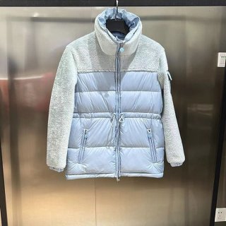 Moncler Replica Escaut Nylon Shearling Down with Patch Pockets mol76995