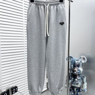 Free shipping Prada fleece sweatpants copy pur70402