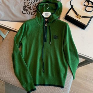 Comfortable Loewe Anagram Logo Wool Parka, 2 Colors, Low46286