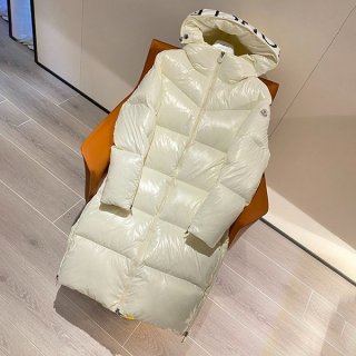 Warm? Moncler long down jacket replica mol21164