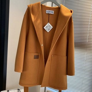 Immediate delivery Loewe wool and cashmere coat replica loo27058