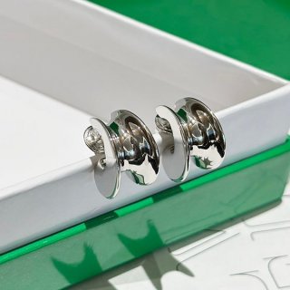 Bottega H-Beam Earrings Replica ◆ Silver ◆ Celebrity Favorite ◆ New product sold out in Japan bog39328