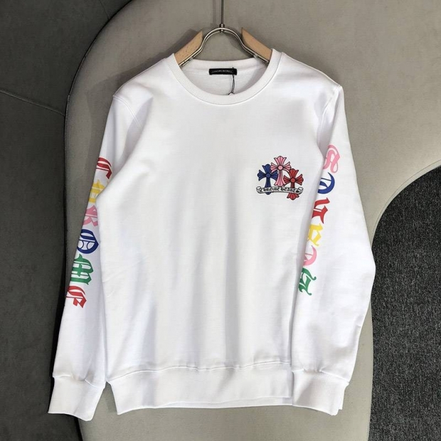 Popular new Chrome Hearts long T-shirt fake Green Cemetery Cross Kuj95489