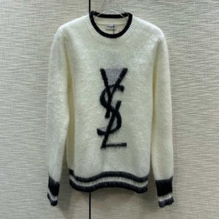 Saint Laurent Fine Knit Top Replica Knit Sweater Sak97919
