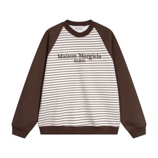 Maison Margiela Replica Logo Print Crew Neck Sweatshirt Mas96378