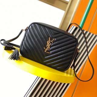 Love at first sight? Saint Laurent shoulder bag replica ☆ Lou quilted leather camera bag Sas59082
