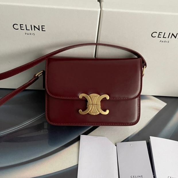 Eye-catching color★Céline shoulder bag copy Teen Triomphe bag Cez85280