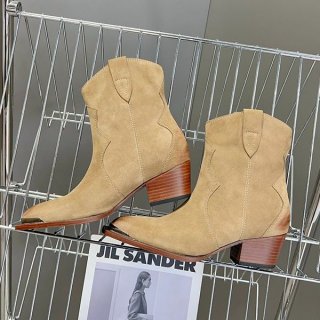 Celine replica metal toe suede chelsea boots Cel53227