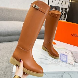 Ultra-limited edition? Hermes Kelly Palladium Loop Boots, super cheap erv27131