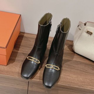 Roulis Buckle ☆ 60s Style ★ Hermes ★ Ankle Boots Fake ★ Dora erl92316