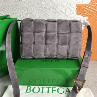 Classic Bottega Veneta Cassette Replica Suede Crossbody Bag BOP43580