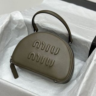 No. 1 in total sales! Miu Miu Leather Top Handle Bag myf28741