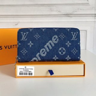 Louis Vuitton Supreme Replica Zippy Wallet Long Wallet vua91204