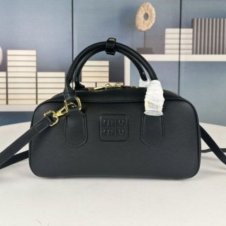 New sale Miu Miu Oggi featured fake Arcady leather bag myr58314