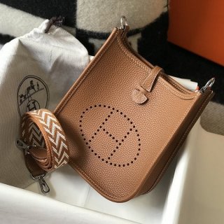 Hermes Evelyn Mini 16 TPM Noir Replica erv53894