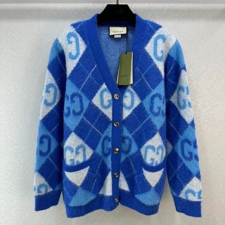 Love at first sight? Gucci replica baby logo wool cardigan guo93212