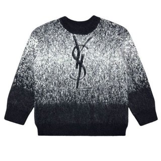 Saint Laurent Random Gradient Knit Top Sag88679