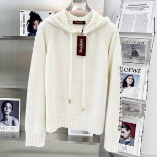 Fast delivery Max Mara Ananas knit hoodie replica mag85565