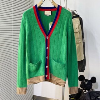 Secured Gucci Replica Ribbed Knit Wool Cardigan guj97726