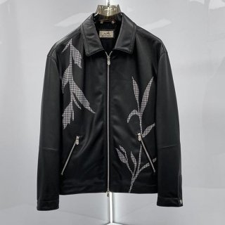 Free shipping Hermes Herbier perfore straight cut jacket fake H353160HC11