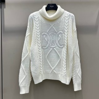 Rare Celine Triomphe Turtleneck Sweater Replica Cep80332