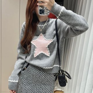 ☆Super popular☆ Dior replica cashmere logo sweater knit dec09830