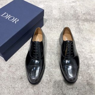 Super limited edition Dior leather loafers replica dez52535