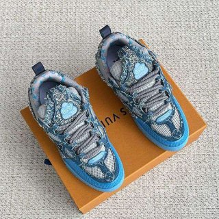 Limited edition rare Louis Vuitton men's LV skate line sneakers replica vul84525