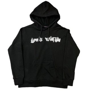 Spring/Summer New Arrivals Louis Vuitton LV Graphic Hoodie Parka Replica Black 1A9SVP