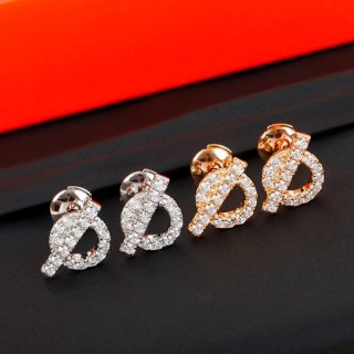 Very popular! Hermes earrings copy "Finesse" 2 colors H219510B