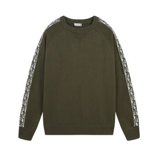 [Very Popular] Dior Sweater Replica Cotton Jersey Knit Silk Rib dej22327