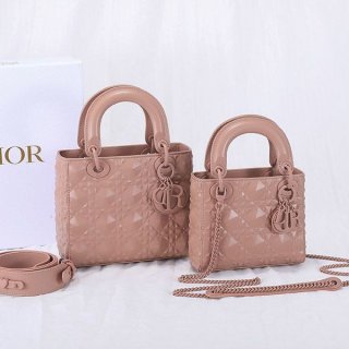 Hard to find replica Lady Dior bag in Cannage calfskin dem37625