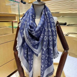 Classic and popular Louis Vuitton ★ Stole ★ Shawl? Monogram fake vud21933
