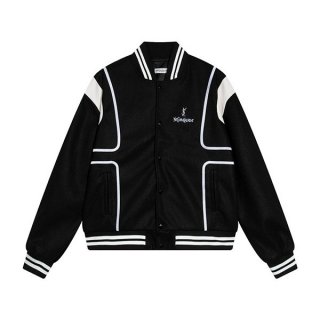 Saint Laurent Wool Teddy Jacket Replica Sac21401