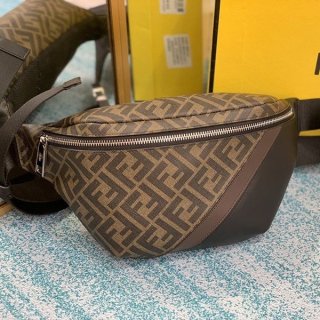 Fendi Multicolor Leather Belt Bag Replica feg51755