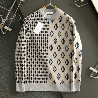 Immediate shipping Dior CD motif long sleeve sweater replica der01987