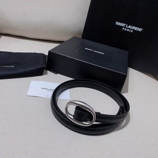 Saint Laurent Reimu Slim Belt Replica Sap87358