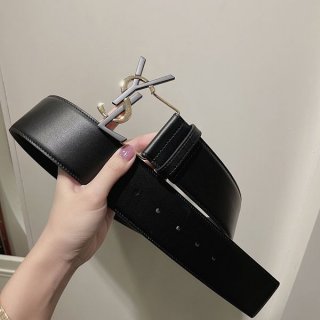 Featured ★ Saint Laurent Monogram Belt Leather Sah70754