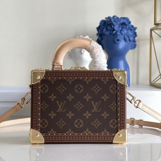 21-22AW Louis Vuitton VALISETTE TRESOR Handbag Replica Hard Case M45673