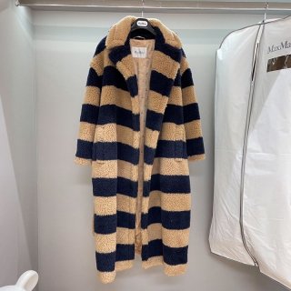 Sold out Max Mara replica panel teddy bear icon coat mam96124