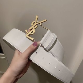 Hard to find Saint Laurent Monogram Belt Replica Leather Sam72161